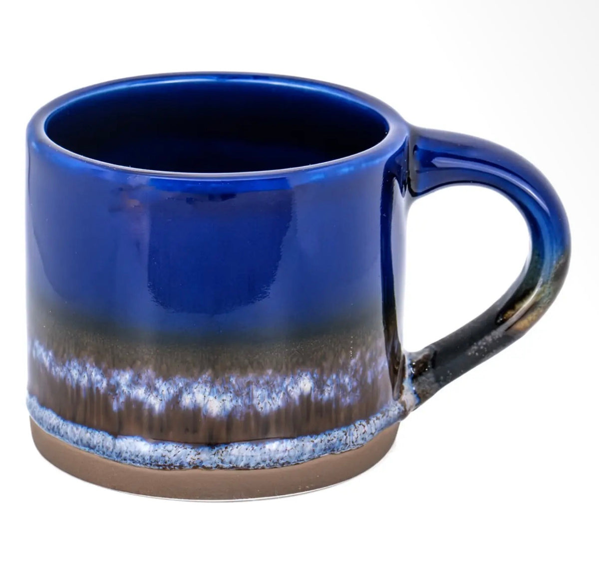 Blue/Brown Dip Glaze Mug