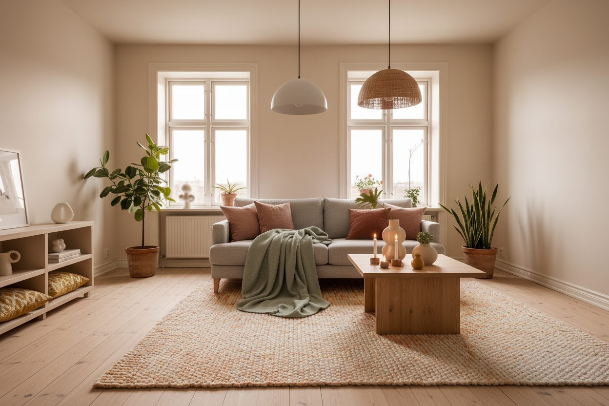 less white a littel more colour and more warm and inviting 